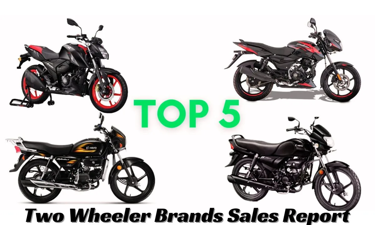 Top 5 Two Wheeler Brands Sales Report