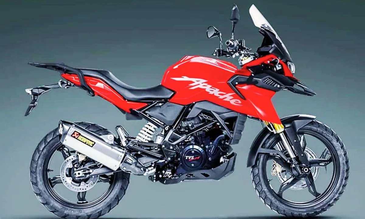 tvs new 300cc Adventure Motorcycle